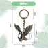 DICOSMETIC 10Pcs Antique Bronze Eagle Key Ring Flying Eagle Keychain Scout er Keychain Alloy Keyrings in Retro Style Bag Ornament Keychains Gift S...