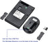 MCSaite Wireless Numeric Keypad & Mouse Combo - Use One Receiver Wireless Number Pad Keyboard and Mouse for Laptop Desktop...