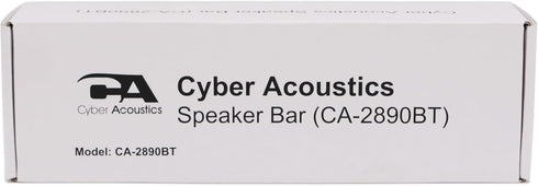 Cyber Acoustics USB & Bluetooth Speaker Bar (CA-2890BT) – USB Powered Speaker with Speakerphone for PC and Bluetooth to Simultaneously Connect to ...