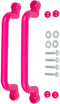 Swing Set Stuff Playground Handles with SSS Logo Sticker, Pink, 13"...