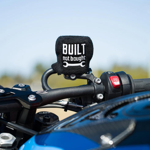 Brake Fluid Reservoir Cover Sock for Motorcycles, Sporbikes and Gifts by Moto Loot (Built Not Bought)...