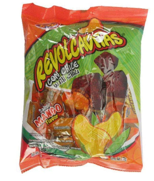 Jovy Revolcaditas with Chili Mango Flavor | 6oz Bag | Mexican Candy...