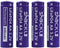 4 Pack- Shockli AA 3.2V LiFePo4 650mAh Battery, AA 3.2V Solar Rechargeable Batteries - Ideal for Solar Garden Light...