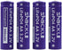 4 Pack- Shockli AA 3.2V LiFePo4 650mAh Battery, AA 3.2V Solar Rechargeable Batteries - Ideal for Solar Garden Light...