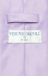 Vesuvio Napoli Solid Lavender Purple NeckTie & Handkerchief Men's Neck Tie Set, Lavender Light Purple, One Size...