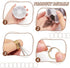 PH PandaHall 900 Pcs 6 Sizes 4/5/6/7/8/10mm Iron Split Rings Double Loop Jump Ring for DIY Jewelry Making Red Copper...