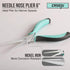 Needle Nose Pliers, 6" Mini Precision Long Nose Pliers for Jewelry Making, Fishing, Wire Wrapping, Crafts, Small Needle Nose Pliers with Comfort G...