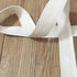 Natural Cotton Twill Tape 50 Yards 1 Inch Bunting Bias Tape Herringbone Webbing Tape Roll for Apron Sewing Dressmaking Craft (White)...