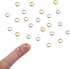 Aylifu 6mm Split Rings, 600 Pieces Small Split Key Rings Double Loop Jump Rings Connectors for DIY Jewelry Making - Silver and Gold...