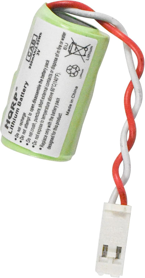 HQRP 3V Battery Compatible with Siemens 575332 575332-TA 143467 146881 6ES5980-0MB11 6ES7-9711AA00-0AA0 6FC5247-0AA18-0AA0 Simotion 810D 810DE 840...