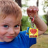 ArtCreativity Power Up Keychains, Set of 12, Game Themed Keychains for Kids in Assorted Designs, Video Game Party Supplies and Game Gifts, Superhe...