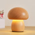 LED Creative Mushroom Table Lamp, Wood Desk Lamp, Bedroom Bedside Night Light, Dimmable Led Lighting, Creative Home Decor Table Lamp, Unique House...