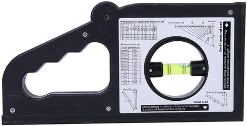 Multifunctional Level Protractor, Digital Level Slope Angle Gauge Horizontal 0-180?Measuring Range(without Magnetism)...