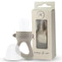 Avee & Co Silicone Teething Pacifier and Fresh Fruit Feeder, Baby Pacifier for Teething, Toddler Teething Toy (Beige)...