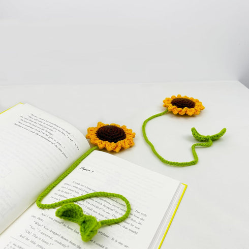 2 Pieces Handmade Sunflower Car Accessories Sunflower Pendants Car Mirror Hanging Accessories...