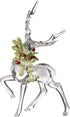 Ganz H4 Kissing Krystals Christmas Acrylic 6in Mistletoe Reindeer Figurine KK343...