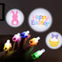 Easter Basket Stuffers - 32 Pack Easter Eggs with Finger Projector Lights - Easter Toys/Gifts Prizes for Kids Teens Boys Girls - Glow in The Dark ...