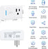 Jinvoo Smart Plug, Wireless Mini Outlet, Alexa socket, Smart Home Wi-Fi Outlet Works with Alexa,Echo and Google Home and IFTTT, App Control, No Hu...