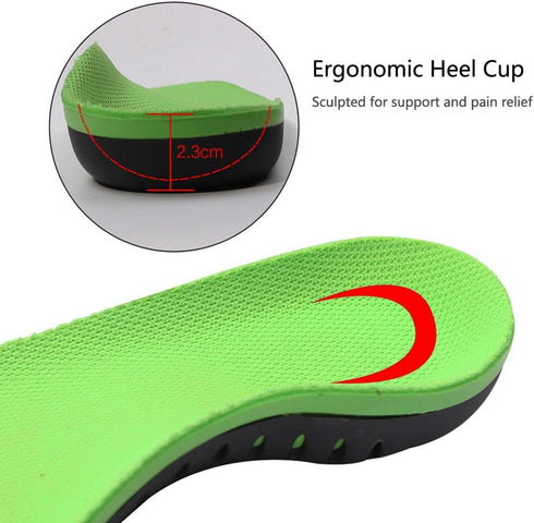 High Arch Support Insoles for Men and Women, Orthotic Shoe Inserts for High Arch,Plantar Fasciitis,Flat Feet,Foot Pain...