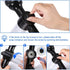 Car Wash Nozzle, Willcrew High Pressure Hose Nozzle Sprayer 8 Way Patterns Hose Soap Sprayer with 2 X 3.5oz 100cc Soap Dispenser and Washing Mitt ...
