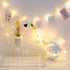 JMTGNSEP 50LED 20 Photo Clips String Fairy Lights Battery Powered Decoration for Living Bedroom Indoor Christmas Party Wedding for Photo Picture H...