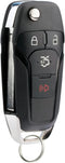 Flip Key for 2013-2016 Ford Fusion Keyless Entry Remote Fob (N5F-A08TAA 164-R7986)...