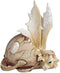 George S. Chen Imports SS-G-71529 Dragon Egg Statue Figurine with October Birthstone, 5", Opal White...