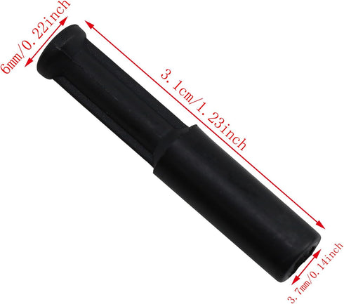 Haidong-Push-to-Connect Fitting Plug Cap Style Pneumatic Blanking Plugs plastic Pneumatic Push in Connector Plug?6mm?-12PCS...