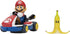Super Mario Spin Out MarioKart Mario Racer Vehicle with 360 Spins, Wind Up and Go! includes One 2.5” Mario Action Figure...
