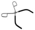 EISCO Beaker Tongs, 9.75" Long - Rubber Coated Jaws - Nickel Plated Steel - Holds Items with Diameters of 2.25" to 6"...