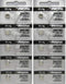10 364 Energizer Watch Batteries SR621SW Battery Cell...