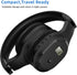 Rechargeable and Portable Personal FM Radio Headphones with Best Reception, Walkman Wireless Headset FM Radio Ear Muffs for Jogging, Mowing, Cycli...
