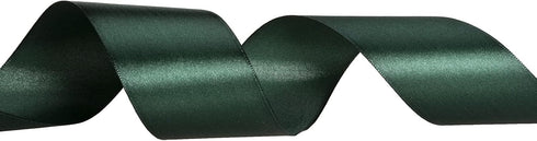 ATRBB 25 Yards 2 inches Satin Ribbon for Wedding,Handmade Bows and Gift Wrapping (Green Black)...