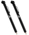 UNCO- Pencil Tire Pressure Gauge, 2 Pack, Black, Tire Gauges for Tire Pressure, Air Pressure Gauge for Tires, Air Gauge Tire Pressure, Car Tire Pr...