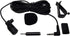 FingerLakes Universal Car Microphone Mic Fits 3.5mm and 2.5mm Bluetooth Enabled Car Vehicle Stereo Radio GPS Units with Included Adapter, Black (F...