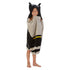 Batman Kids Soft Terry Cotton Bath / Beach / Pool Hooded Towel Wrap, 24 x 50", Black and Yellow...