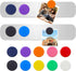 Stainless Iron Strips Bulletin Bar Board Adhesive Frameless Magnetic Bulletin Bar Strip with 10 Pieces Colorful Magnets and 8 Pcs Adhesive Tape, M...