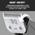 Dog Grooming Detachable Ceramic Blade Compatible with Andis Hair Clippers (#30:(1/50")(0.5mm))...