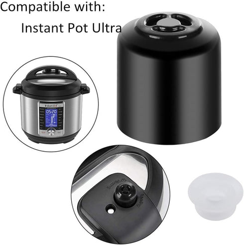 2Pack Steam Release Handle Replacement Accessories Steam Release Valve for Instant Pot Ultra 3QT 6Qt 8QT 10-in-1 Multi Pressurer Cooker...