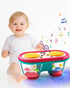 Baby Toys for 6 to 12 Months, Drum Musical Instruments Rotating Light Up Toys for 12-18 Months Kids, Tummy Time Toys for Baby 0-3-6-9 Months, Walk...
