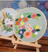OXYPLAY 3 PCS Hand Embroidery Material Kit for Beginners, DIY Material Kit, Embroidery Starter Kit, Embroidery Cloth, Needle, Hoop, Thorn Flower H...