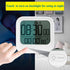 Small Vibrating Alarm Clock, Digital Large Display Magnetic Pomodoro Backlight Timer Stopwatch Tomato Vibration Pocket Clock, Loud or Silent Volum...