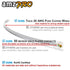 AmzPRO (4 Pack) 4 Inch Short Telephone Cable Rj11 Male to Male 4", Phone Line Cord (Black)...