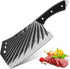 BLADESMITH Cleaver Knife, Full Tang Chinese Kitchen chef knife chopper, Forged High Carbon Steel Blade and Ergonomic Handle,2023 Gifts Ultra Sharp...