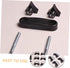 Luggage Rack Accessories Tools Car Automotive U Brackets Roof Rack Mounting Brackets Roof Rack Clamps Mounting Fitting Lock Nuts Roof Luggage Acce...