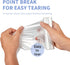 4-gallon Strong Trash Bags Garbage Bags, Bathroom Trash Can Bin Liners, Small Plastic Bags for Home, Office, Kitchen, Bedroom, Clear...