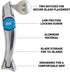 OX Tools Utility Shark Knife Professional Heavy Duty Utility Knife with Holster Drywall Knife for Sheetrock Fixed Blade Roofing Knife With 10 Repl...