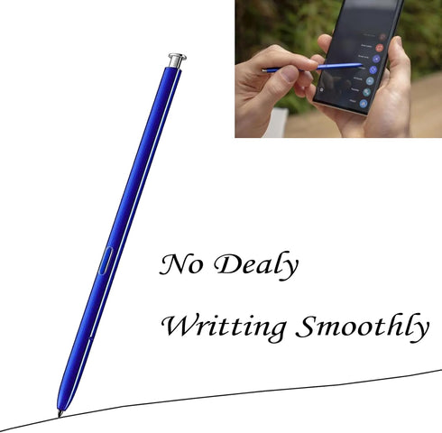 Silver Galaxy Note 10 Plus Pen for Samsung Galaxy Note 10 5G Touch Screen Stylus Pen Replacement Parts for Samsung Note 10, Note 10 Plus, Note 10 ...