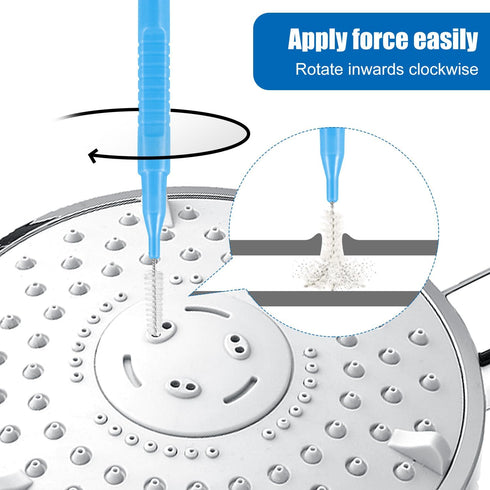 30pcs Shower Head Cleaner Tools, Shower Head Cleaning Brushes Multi-Sized Shower Head Cleaner Picks for Small Hole Anti-Clogging Cleaning Brush fo...