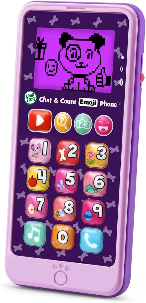 LeapFrog Chat and Count Emoji Phone, Purple...
